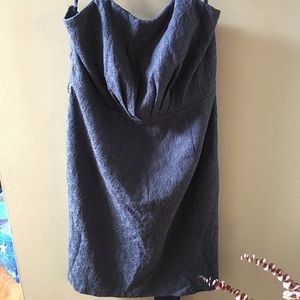 Tevolio Navy Lace Dress